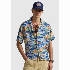 画像1: 予約商品 POLO RALPH LAUREN   Classic Fit Beach-Print Camp Shirt  (1)