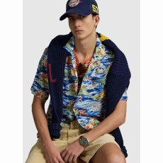 画像2: 予約商品 POLO RALPH LAUREN   Classic Fit Beach-Print Camp Shirt  (2)