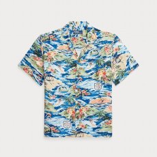 画像5: 予約商品 POLO RALPH LAUREN   Classic Fit Beach-Print Camp Shirt  (5)