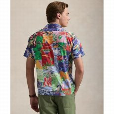 画像3: 予約商品 POLO RALPH LAUREN   Classic Fit Patchwork-print Oxford Shirt (3)