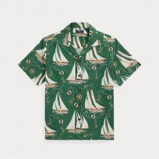 画像5: 予約商品 POLO RALPH LAUREN   Classic Fit Sailboat Oxford Camp Shirt (5)