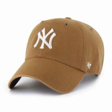画像1: 予約商品 Carhartt x 47 BRAND   MLB New York Yankees '47 Clean Up Cap (1)