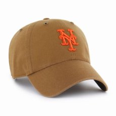 画像2: 予約商品 Carhartt x 47 BRAND   MLB New York Mets '47 Clean Up Cap (2)