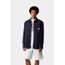 画像4: 予約商品 Carhartt WIP  Walter Shirt Jacket DEEP NAVY (4)