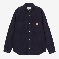 画像1: 予約商品 Carhartt WIP  Walter Shirt Jacket DEEP NAVY (1)