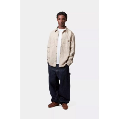 画像1: 予約商品 Carhartt WIP Walter Shirt Jacket NATURAL