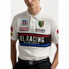画像2: 予約商品 POLO RALPH LAUREN   Classic Fit Mesh Graphic Polo Shirt  (2)