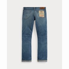 画像2: 予約販売 RRL   Slim Boot Sutton Repaired Selvedge Jeans  (2)