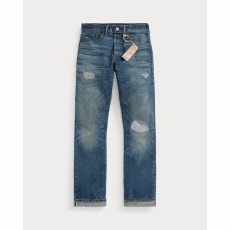 画像1: 予約販売 RRL   Slim Boot Sutton Repaired Selvedge Jeans  (1)