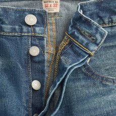 画像3: 予約販売 RRL   Slim Boot Sutton Repaired Selvedge Jeans  (3)