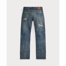 画像2: 予約販売 RRL   Straight Fit Brayton Distressed Jeans (2)