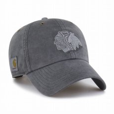 画像2: 予約商品 Carhartt x 47 BRAND   NHL Chicago Blackhawks '47 Clean Up Cap (2)
