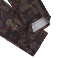 画像5: ciao  Unisex Paisley center pleated pants 7color (5)
