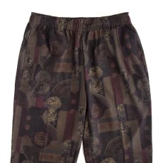 画像2: ciao  Unisex Paisley center pleated pants 7color (2)