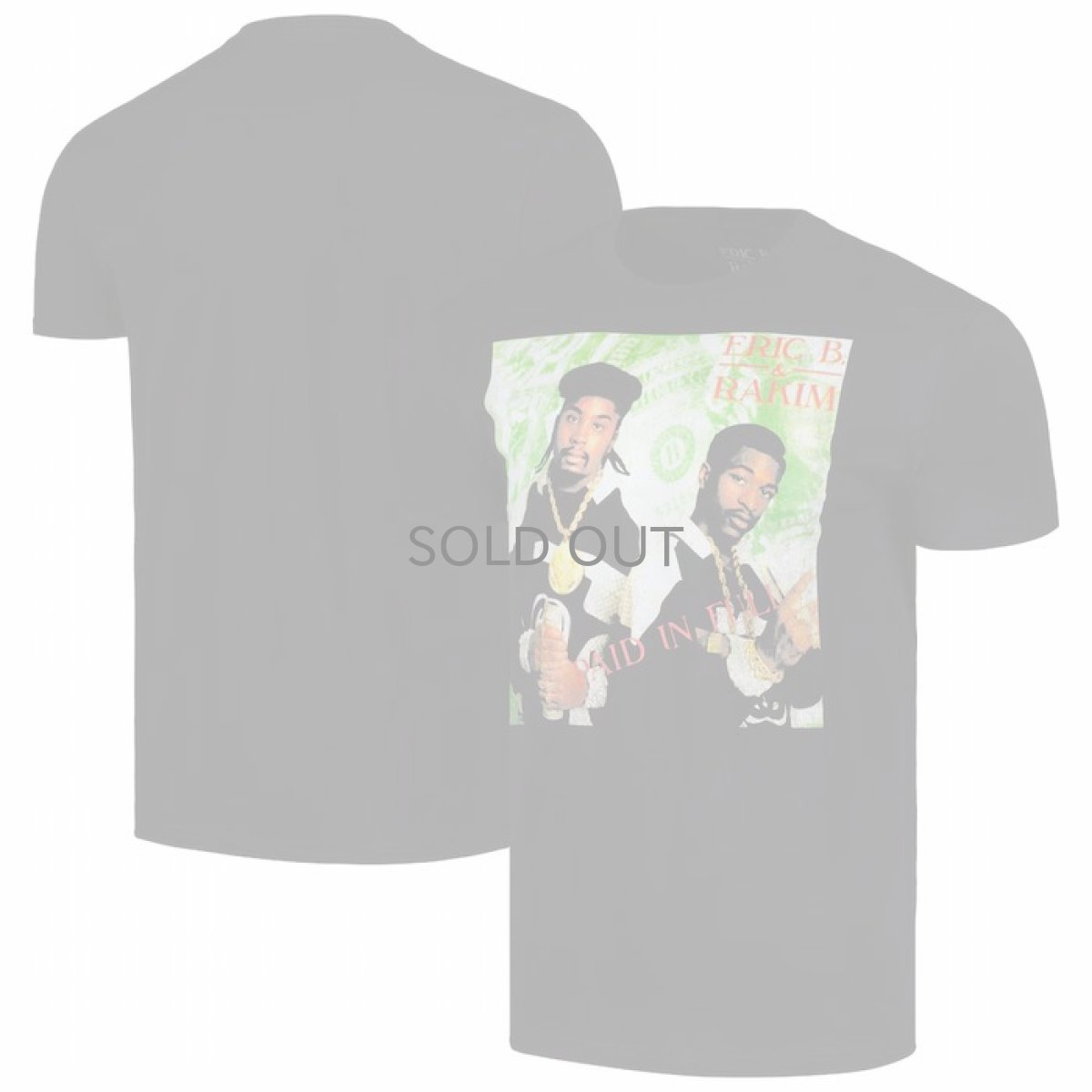 画像1: Eric B. & Rakim   Paid In Full T-Shirt (1)