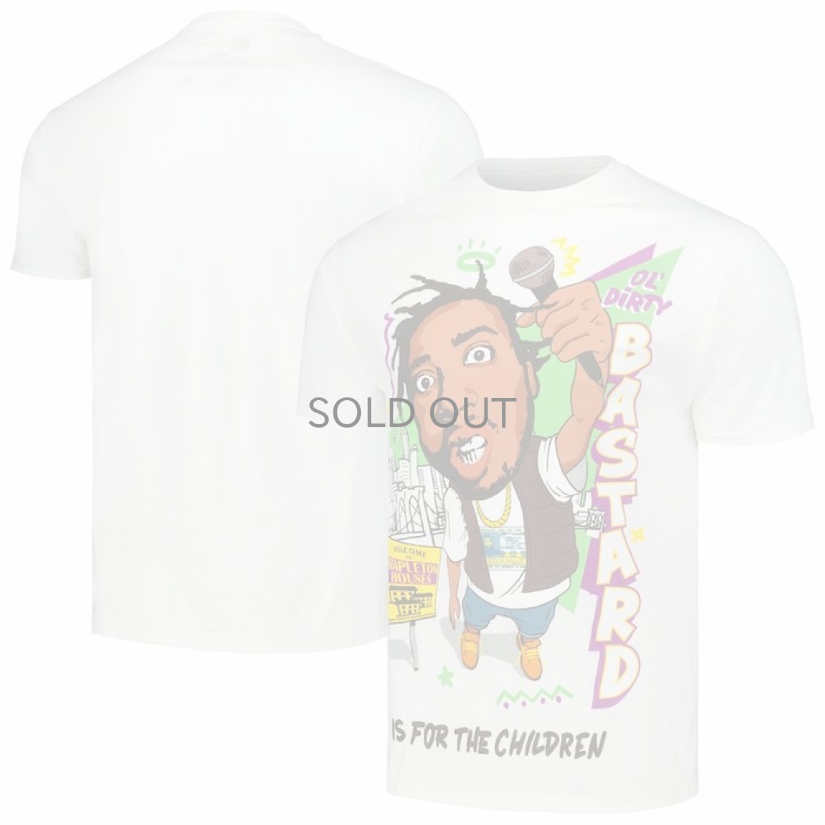 画像1: Ol' Dirty Bastard × Reason   Funky T-Shirt  (1)