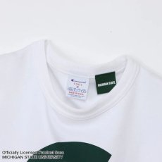 画像6: 予約商品 Champion Made in USA   T1011 Michigan State University T-Shirt 4color (6)
