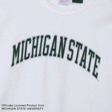 画像9: 予約商品 Champion Made in USA   T1011 Michigan State University T-Shirt 4color (9)