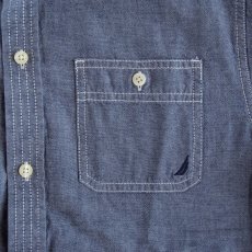 画像3: 【 USED 】ETERNITY's SELECT USED   NAUTICA   Boys Chambray Shirt (14/16) (3)