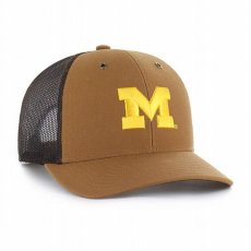 画像2: 予約商品 Carhartt x 47 BRAND   NCAA Michigan Wolverines  '47 Trucker Cap (2)