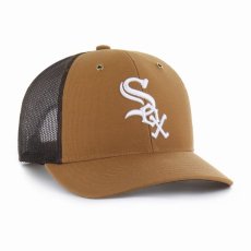 画像2: 予約商品 Carhartt x 47 BRAND   MLB Chicago White Sox '47 Trucker Cap (2)