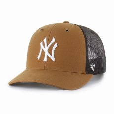 画像1: 予約商品 Carhartt x 47 BRAND   MLB New York Yankees '47 Trucker Cap (1)