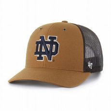 画像1: 予約商品 Carhartt x 47 BRAND   NCAA  Notre Dame Fighting Irish '47 Trucker Cap (1)