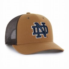 画像2: 予約商品 Carhartt x 47 BRAND   NCAA  Notre Dame Fighting Irish '47 Trucker Cap (2)
