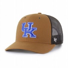 画像1: 予約商品 Carhartt x 47 BRAND   NCAA Kentucky Wildcats '47 Trucker Cap (1)