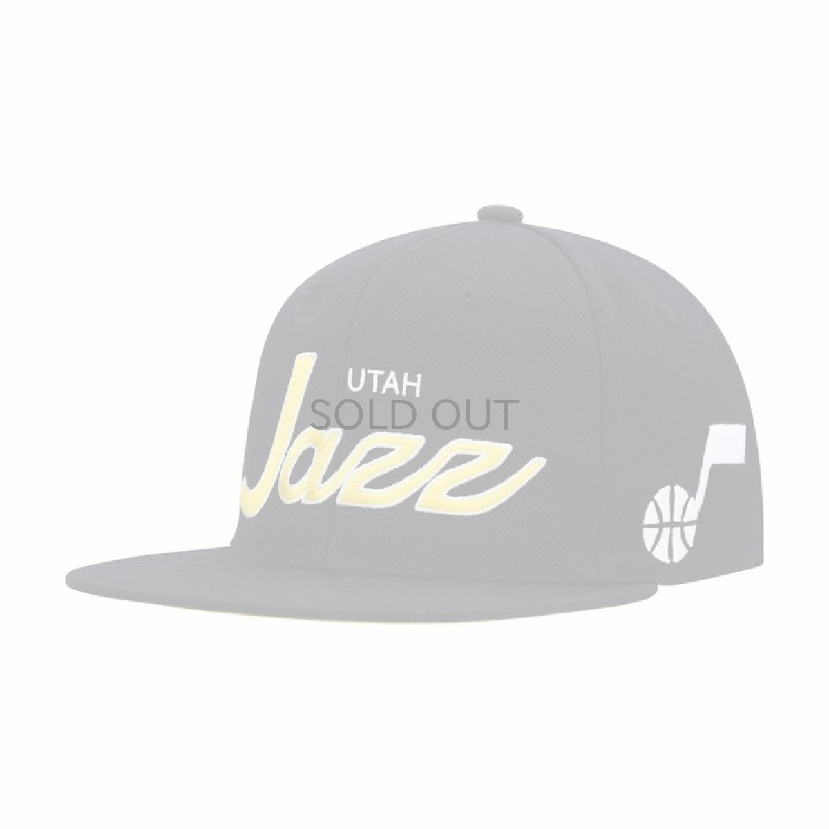 画像1: Mitchell & Ness   Utah Jazz Hardwood Classics Team Ground 2.0 Snapback  (1)