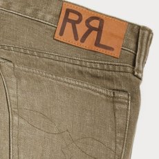 画像4: 予約販売 RRL   Slim Fit Olive Jean (4)
