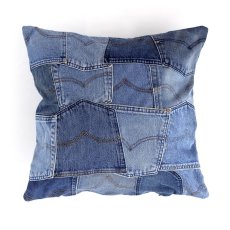 画像2: ETERNITY's SELECT  BHG Denim pocket cushion cover 2 Patterns (2)
