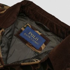 画像7: 予約商品 POLO RALPH LAUREN   Camo-Print Quilted Corduroy Barn Coat (7)