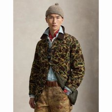 画像1: 予約商品 POLO RALPH LAUREN   Camo-Print Quilted Corduroy Barn Coat (1)
