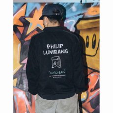 画像4: Philip Lumbang   Suede Touch Luch Bag Track Jacket (4)