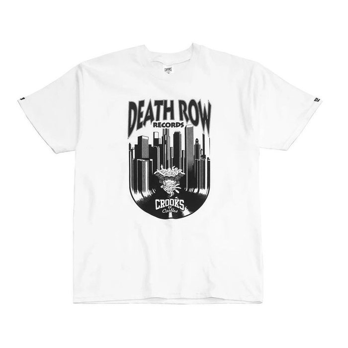 画像1: Death Row Records × Crooks & Castles   Logo Tee (1)