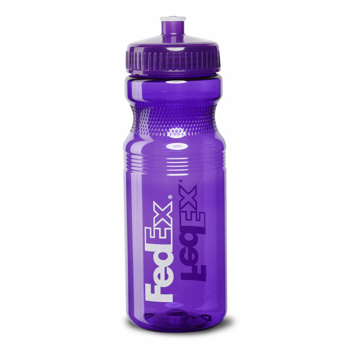 画像1: FedEx   Recycled Water Bottle 709ml (1)