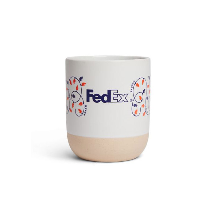画像1: FedEx   Holiday Lights Mug 473ml (1)
