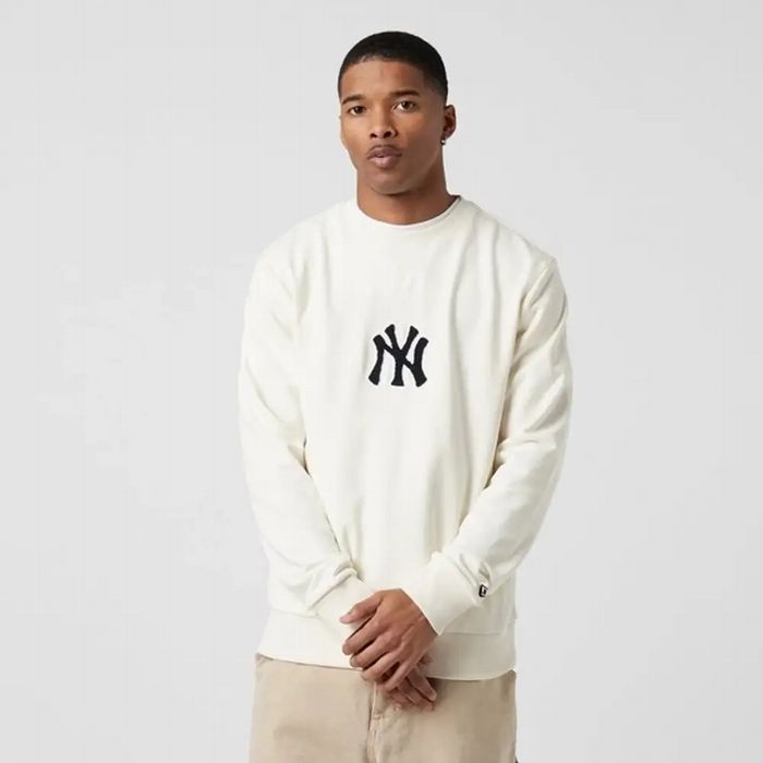 画像1: New Era   MLB Premium Apparel New York Yankees Crew Neck Sweatshirt  (1)