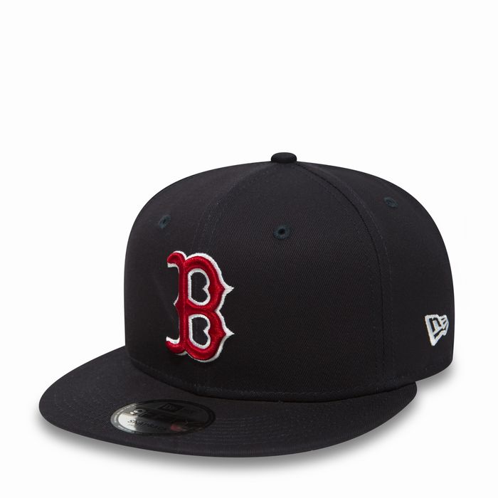 画像1: New Era   Boston Red Sox Essential Navy 9FIFTY Snapback (1)