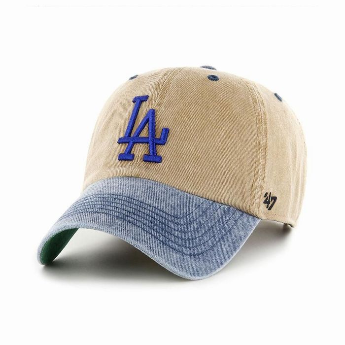 画像1: 47 BRAND   Los Angeles Dodgers Cooperstown Eldin '47 Clean Up Cap (1)