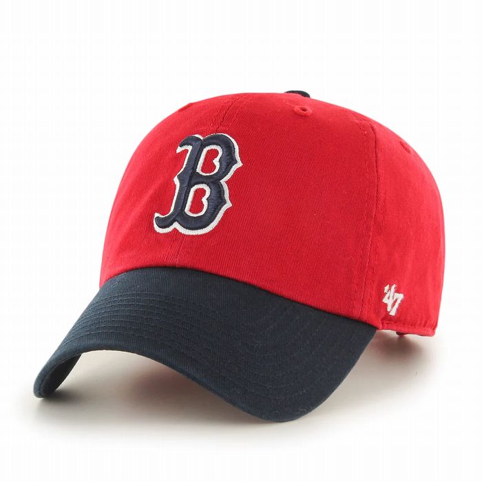画像1: 47 BRAND   Boston Red Sox  '47 Clean Up Cap (1)