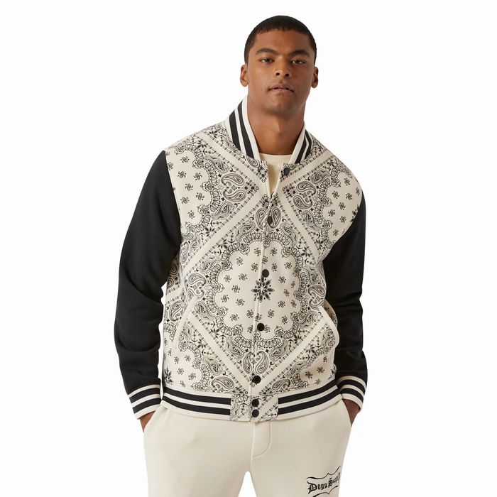 Fleece clearance varsity jacket