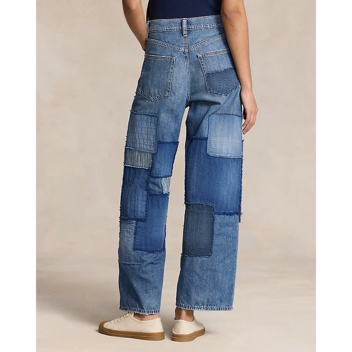 画像5: 予約商品 POLO RALPH LAUREN  High-Rise Wide-Leg Crop Jean (5)